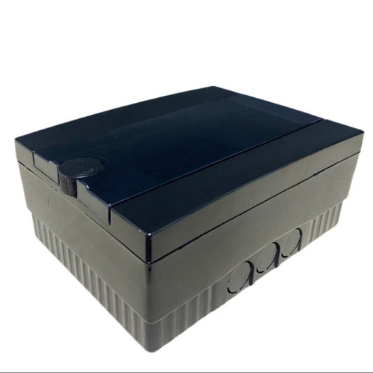 ARS Modular switchboard 24 MOD / 2 x 12 / 24 fuses, wall electrical panel, plastic, transparent door IP40, 342599