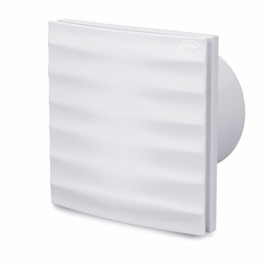 Alize ARS - ventilatore assiale da parete bianco per bagno / WC con griglia silenziosa 150 mm, 280 m3/h, 348564