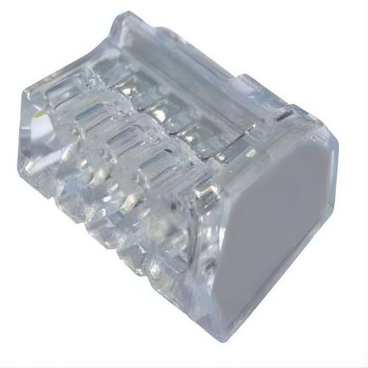 TRASPARENTE Connettore a 5 poli 2,5 mm²