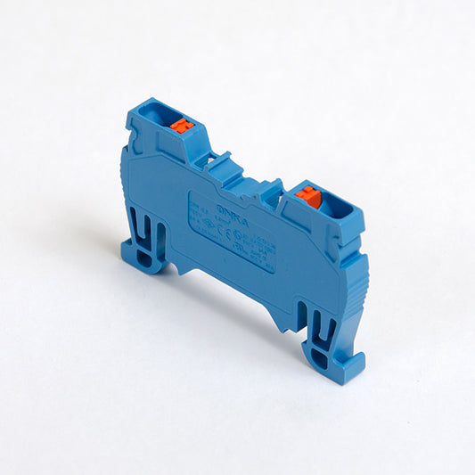 ONKA 2.5mm2 spring connector for DIN rail 2-wire terminal gray, 1020016