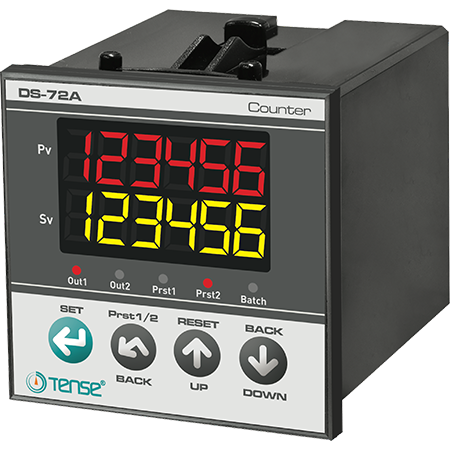 Electronic pulse counter / Pulse counter + -