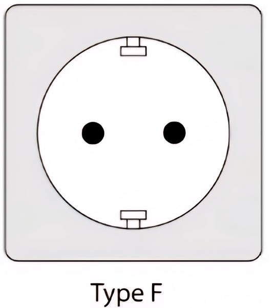 15 m extension cable with plug connector, Schuko type