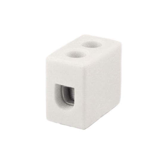 ONKA 2.5-4mm2 1POLO Connector in steatite / ceramic / porcelain - PORCELAIN TERMINAL BLOCK, 1070009