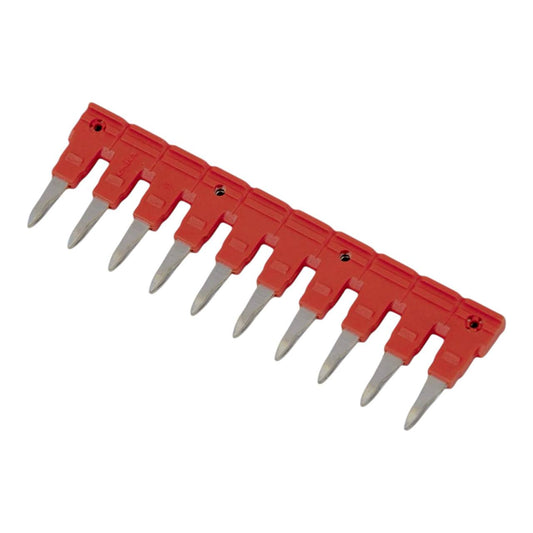 ONKA 6/10 10-foot plug ridge beam, insulated, for 6mm2 spring terminal block, 1060129