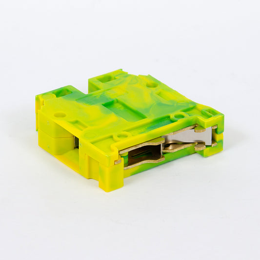 ONKA 35mm2 PE Connector for screw terminal strip terminal for 2-wire DIN rail gray, 1010533