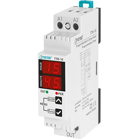 Digital timer on DIN rail 24h 230 V/AC 16A/250V/4000VA astronomical switches