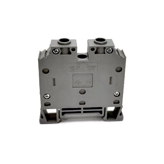 ONKA 25mm2 Connector for screw rail terminal block terminal for 2-wire DIN rail gray, 1010062