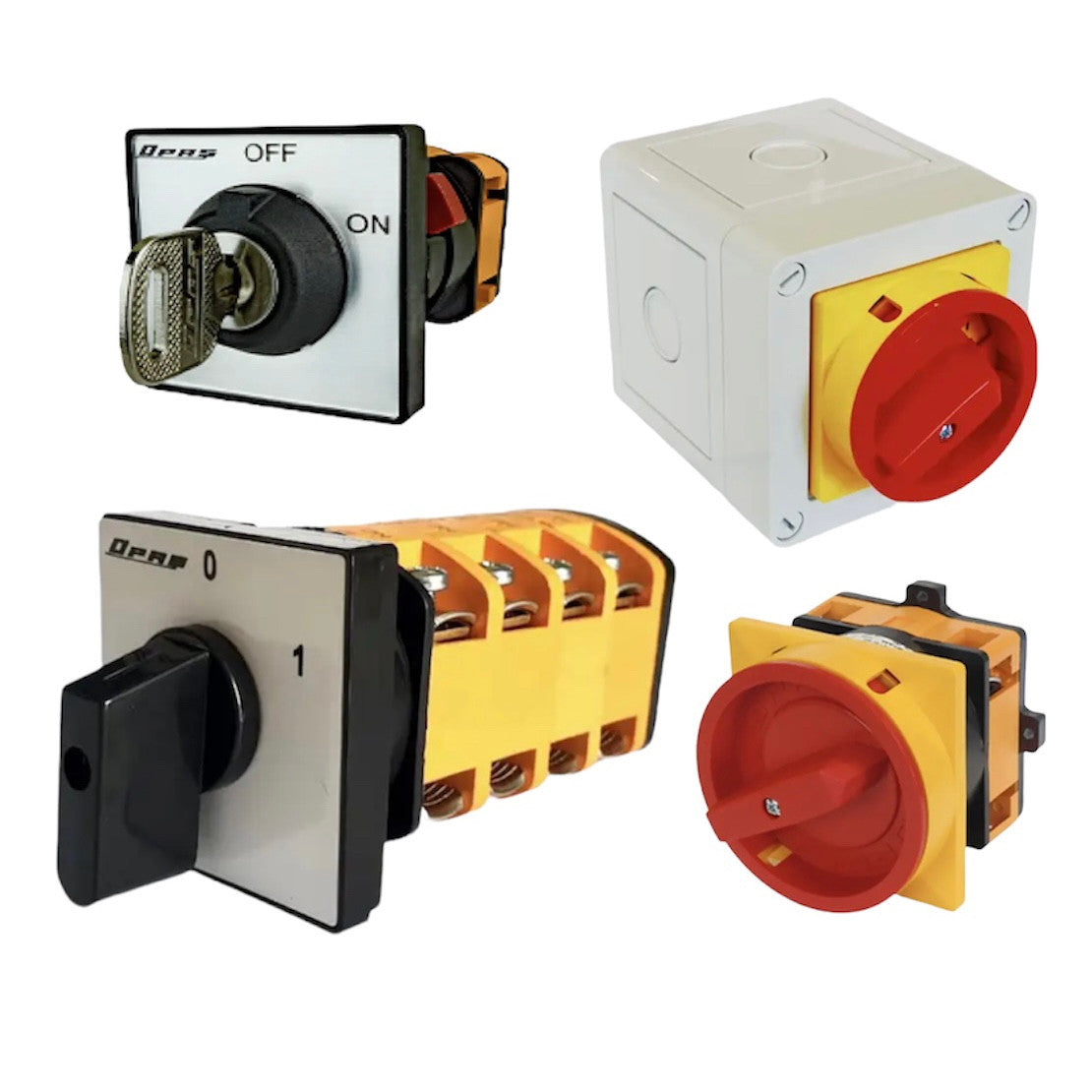 Interruttori a Pacchetto a Camme 0-1