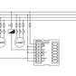 Cyclic timer + ON-DELAY relay LED display for panel/door mounting