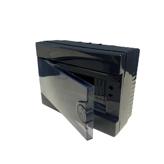 ARS Modular switchboard 16 MOD (16 fuses), wall-mounted electrical cabinet, plastic, transparent door IP40, 346130