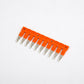 ONKA 4/10 Ridge bridge with 10 ways, isolated, universal (for spring and screw terminals 4mm2), 1060114