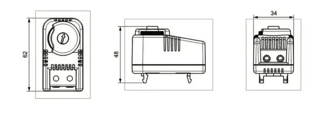 Ptht Bimetallic thermostat 0-60C NC, PTHT, Plastim – PELEK_IT