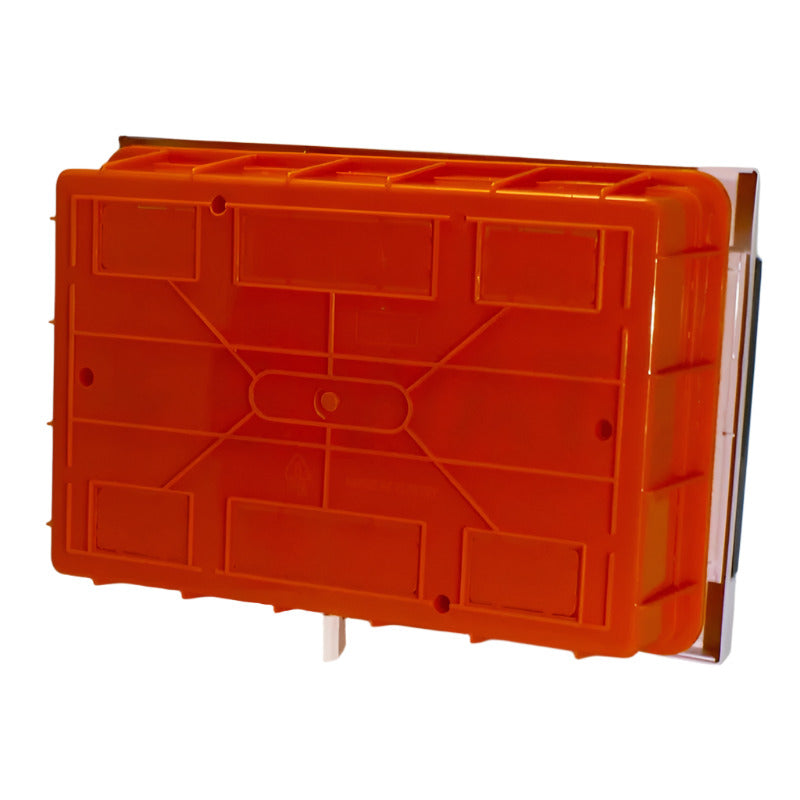 ARS Modular panel 16 MOD (16 fuses), built-in plastic electrical cabinet, transparent door IP40, 346125