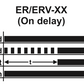 Time relay, 12V - 240V AC/DC 1 / 10 / 100 sec min hr