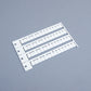 OD10-8P PRINTED COMBINED LABEL (for terminal blocks of sizes 6-10 mm2 and above)