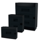 ARS Modular Switchboard 36 MOD (36 fuses, 3 x 12), wall-mounted electrical cabinet, plastic, transparent door IP40, 347416