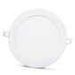 2 pieces - SLIM LED Panel white / 4000K 18W / 1620Lm round recessed (power supply included) 4000K YL10-1807