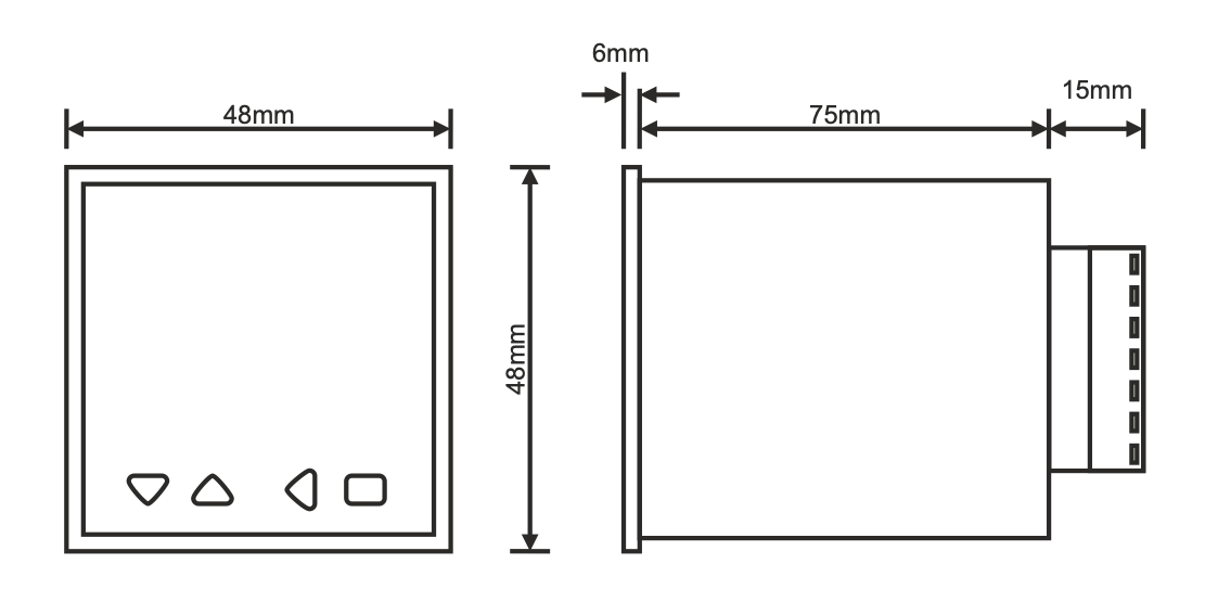 Electronic pulse counter / Pulse counter