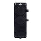 Double black rubber watertight surface-mount socket 250V, 16A, IP44, SCHUKO 2P+Z, 2KMP-F, Bylion