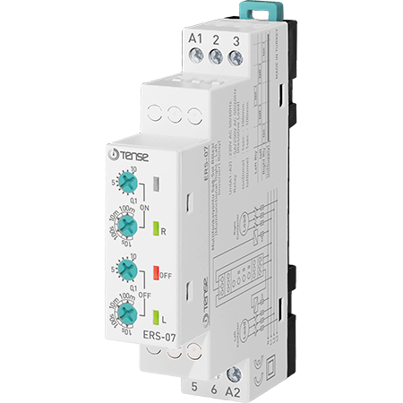 Reverse cyclic timer relay 230V AC