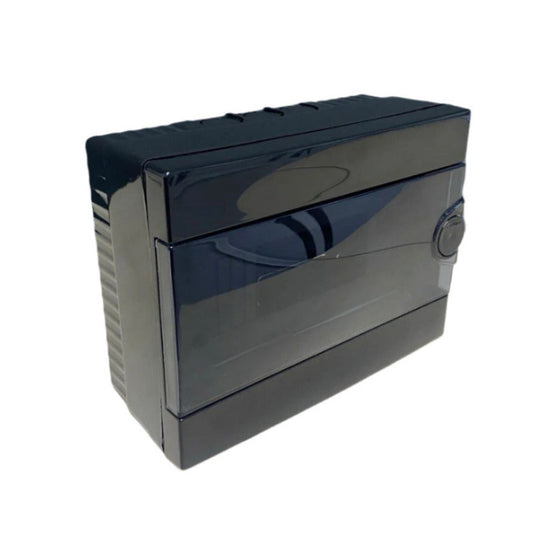 ARS Modular switchboard 16 MOD (16 fuses), wall-mounted electrical cabinet, plastic, transparent door IP40, 346130