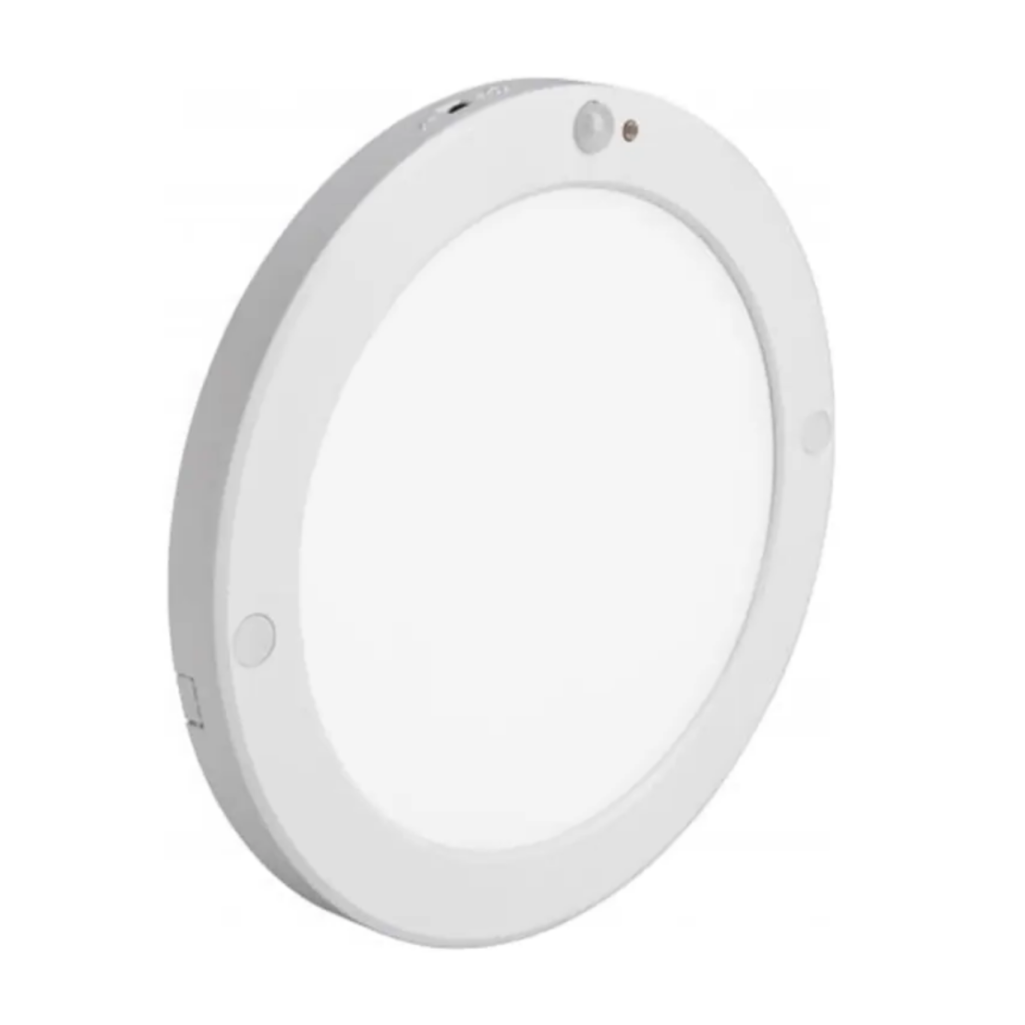 Slim LED Ceiling Light 20W with circular PIR motion sensor cold white / 6500K YL14-1810
