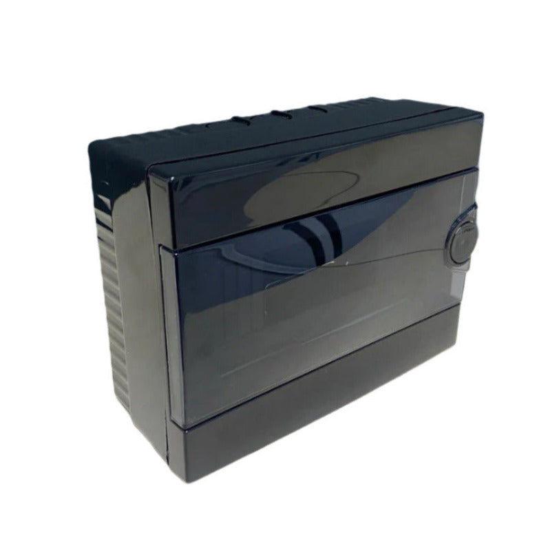 ARS Modular switchboard 12 MOD (12 fuses), wall-mounted electrical cabinet, plastic, transparent door IP40, 342595