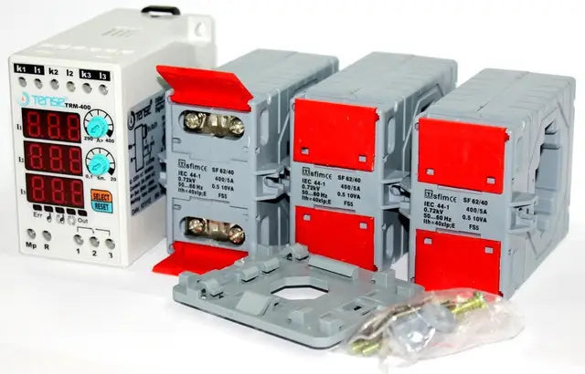 Digital overcurrent relay with 3×3 digit LED display TRM-300