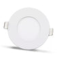 2 pezzi - pannello LED rotondo 3W / 270Lm bianco circolare da incasso (alimentatore incluso) 4000K YL10-0307