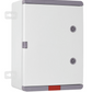 Plastic box IP 67, with gray door, 350x250x150 mm
