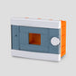 ARS Modular switchboard 2-6 MOD (2-6 fuses), flush-mounted plastic electrical panel, transparent door IP40, 341213