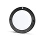 Thin ceiling light with black frame LED 20W with circular PIR motion sensor cold white / 6500K YL14-1810-S