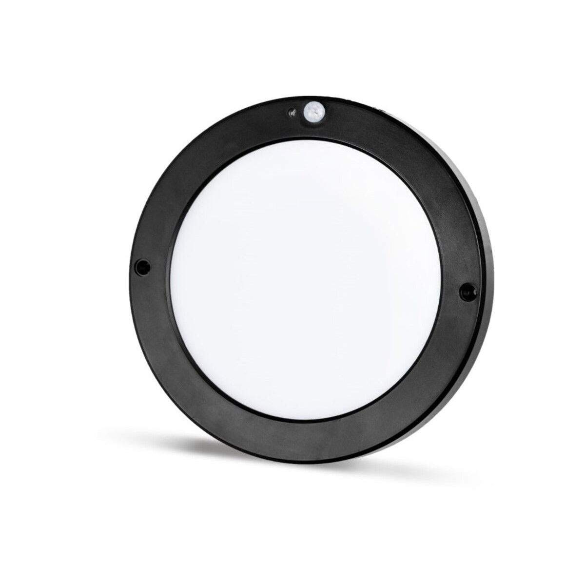 Thin ceiling light with black frame LED 20W with circular PIR motion sensor cold white / 6500K YL14-1810-S