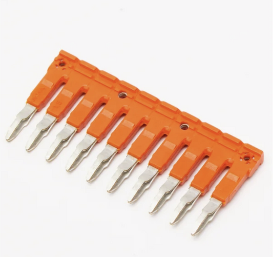 ONKA 4/10 Ridge bridge with 10 ways, isolated, universal (for spring and screw terminals 4mm2), 1060114