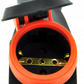 Rubber hub type T Schuko with 3 sockets 3WHS-F