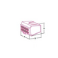 Connettore a filo trasparente Push-in 6x2,5 mm²