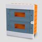 ARS Modular switchboard 24 MOD (24 fuses), built-in plastic electrical cabinet, transparent door IP40, 341208