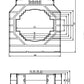 ONKA Current Transformer - CURRENT TRANSFORMER 4000/5A, 100MM, CLASS 0.5S, 30VA (TK10040005312 / 80011777)