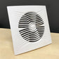 ARS-White axial wall fan for bathroom / WC white with silent grille 100 mm, 90 m3/h, 340041
