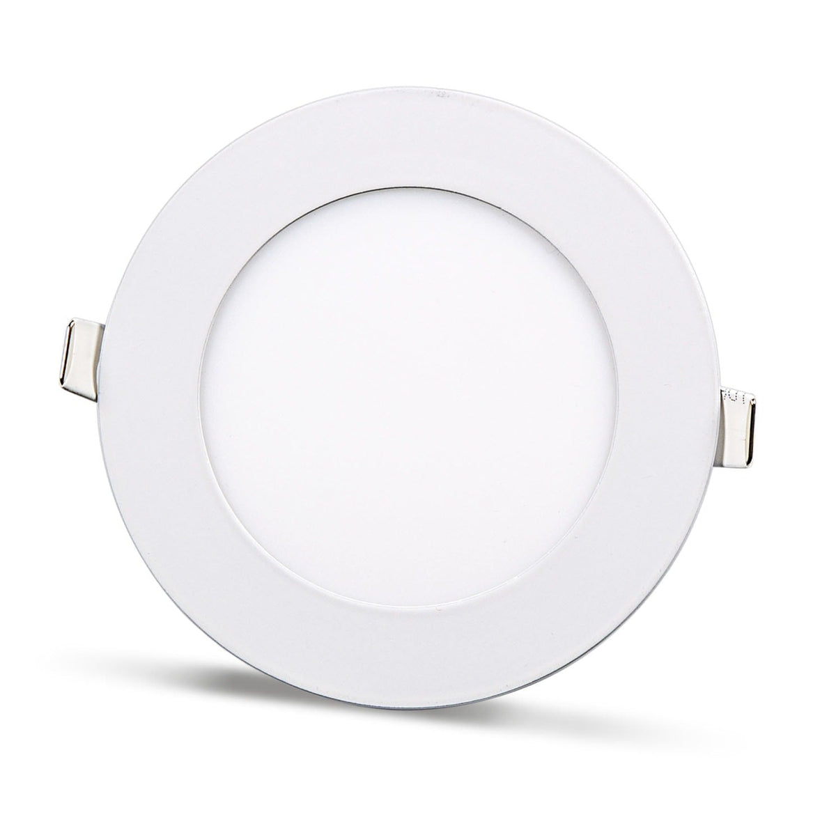 2 pieces - round LED panel 6W / 540Lm circular recessed white (power supply included) 4000K YL10-0607