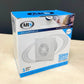 ARS-White axial wall fan for bathroom / WC white with silent grille 100 mm, 90 m3/h, 340041