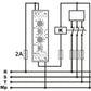 Asymmetric cycler / Time relay with two displays -12VDC,230VAC